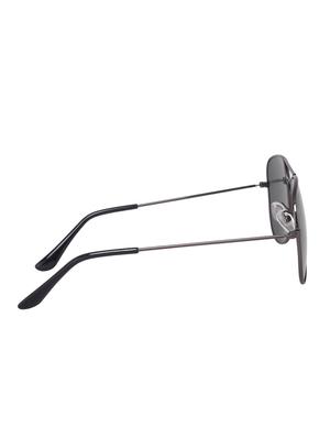Superray AV921-Grey Black Aviator Sunglasses for Men & Women - 14439152 - Standard Image - 3
