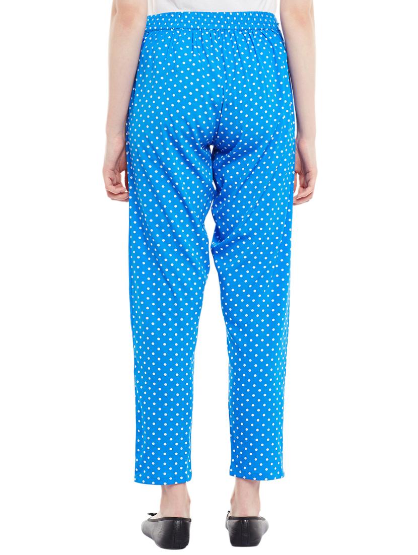 blue pleated trouser - 14439325 - Zoom Image - 3