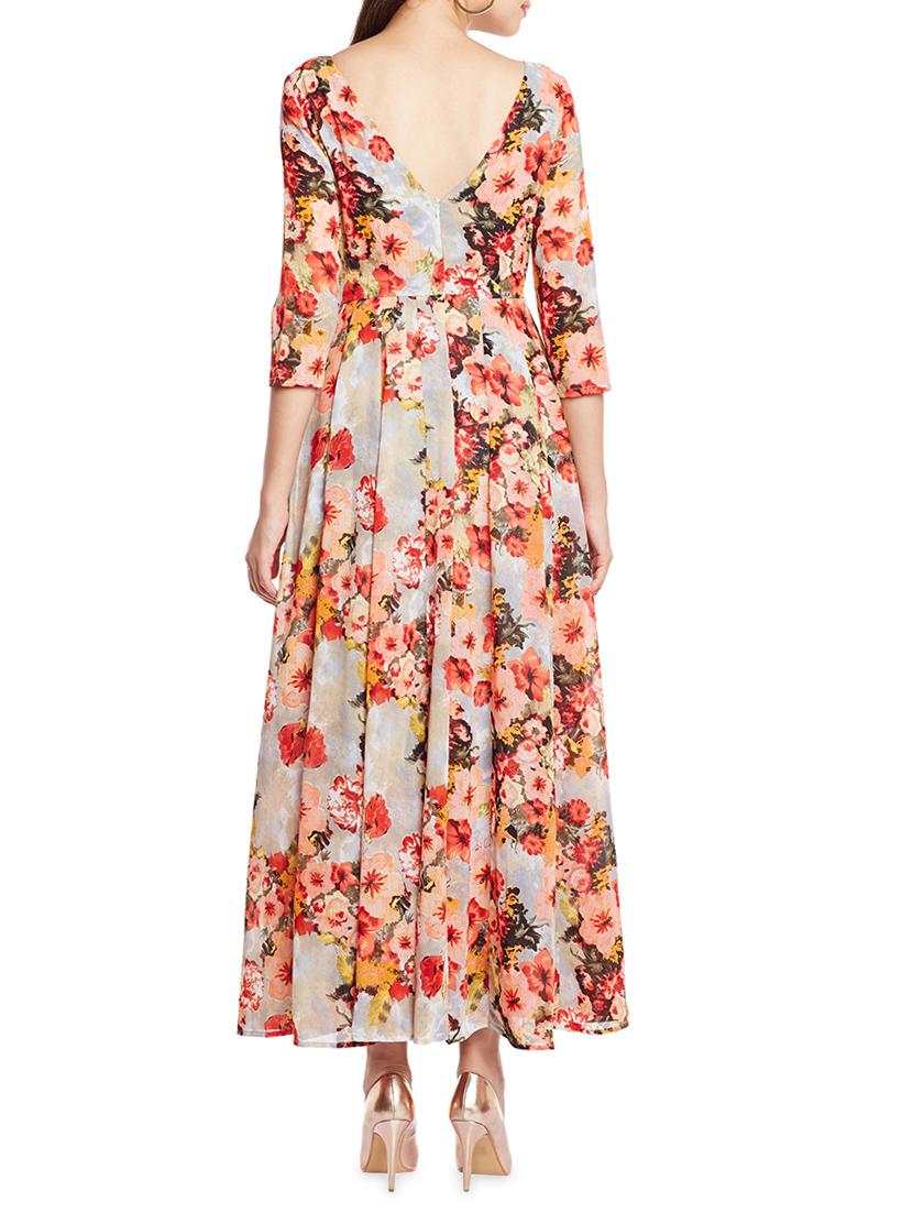 multi colored maxi dress - 14439328 - Zoom Image - 3