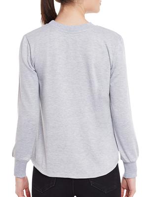 crew neck applique sweatshirt - 14447668 - Standard Image - 3