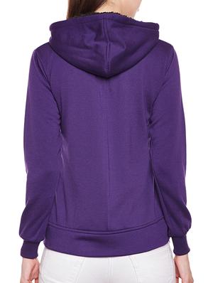 belle fille purple fleece jacket - 14448666 - Standard Image - 3