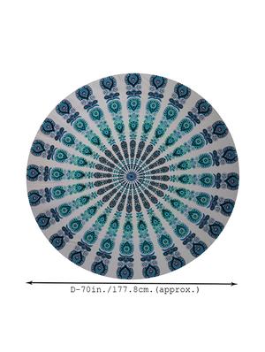 Cotton Printed Table Cloth/Mandala Tapestry - 14452134 - Standard Image - 3