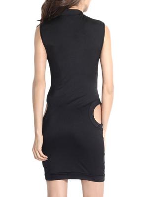 black bodycon dress - 14453141 - Standard Image - 3