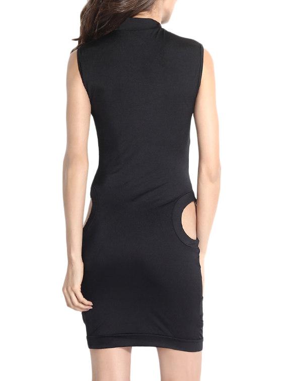 black bodycon dress - 14453141 - Zoom Image - 3