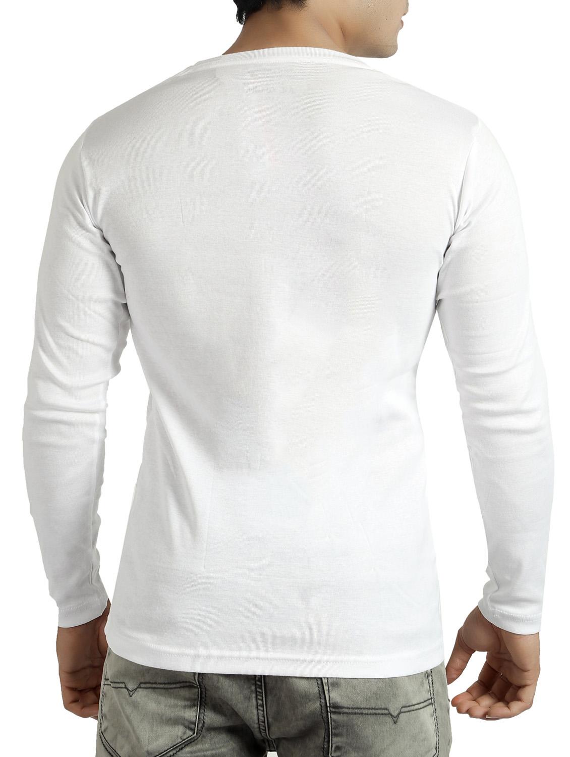 white cotton t-shirt - 14453154 - Zoom Image - 3