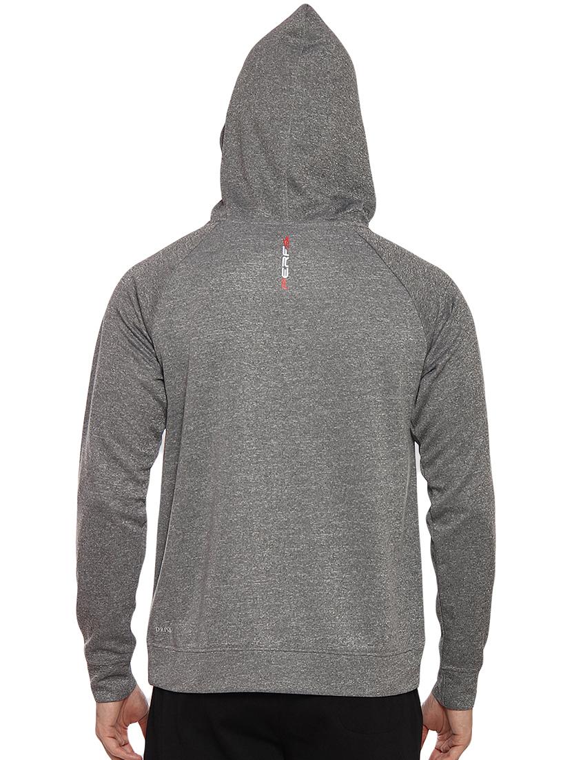grey polyester raglan sweatshirt - 14455569 - Zoom Image - 3