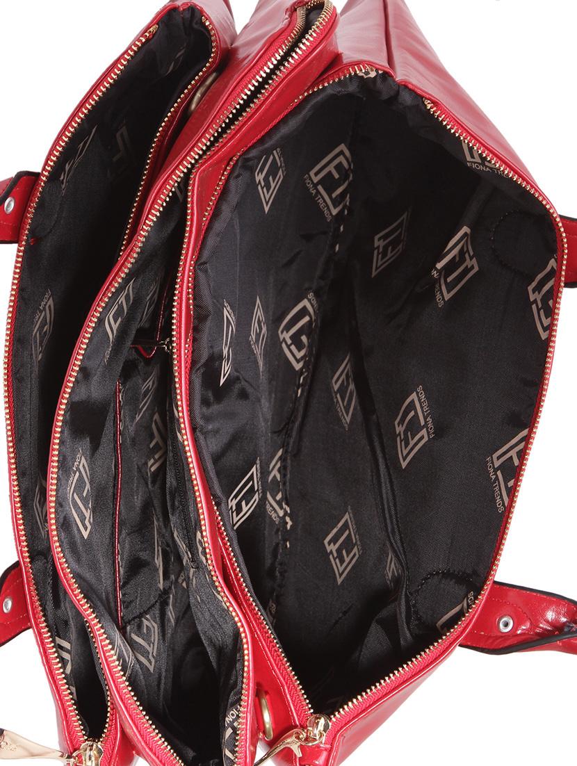 maroon cotton regular handbag - 14456697 - Zoom Image - 3