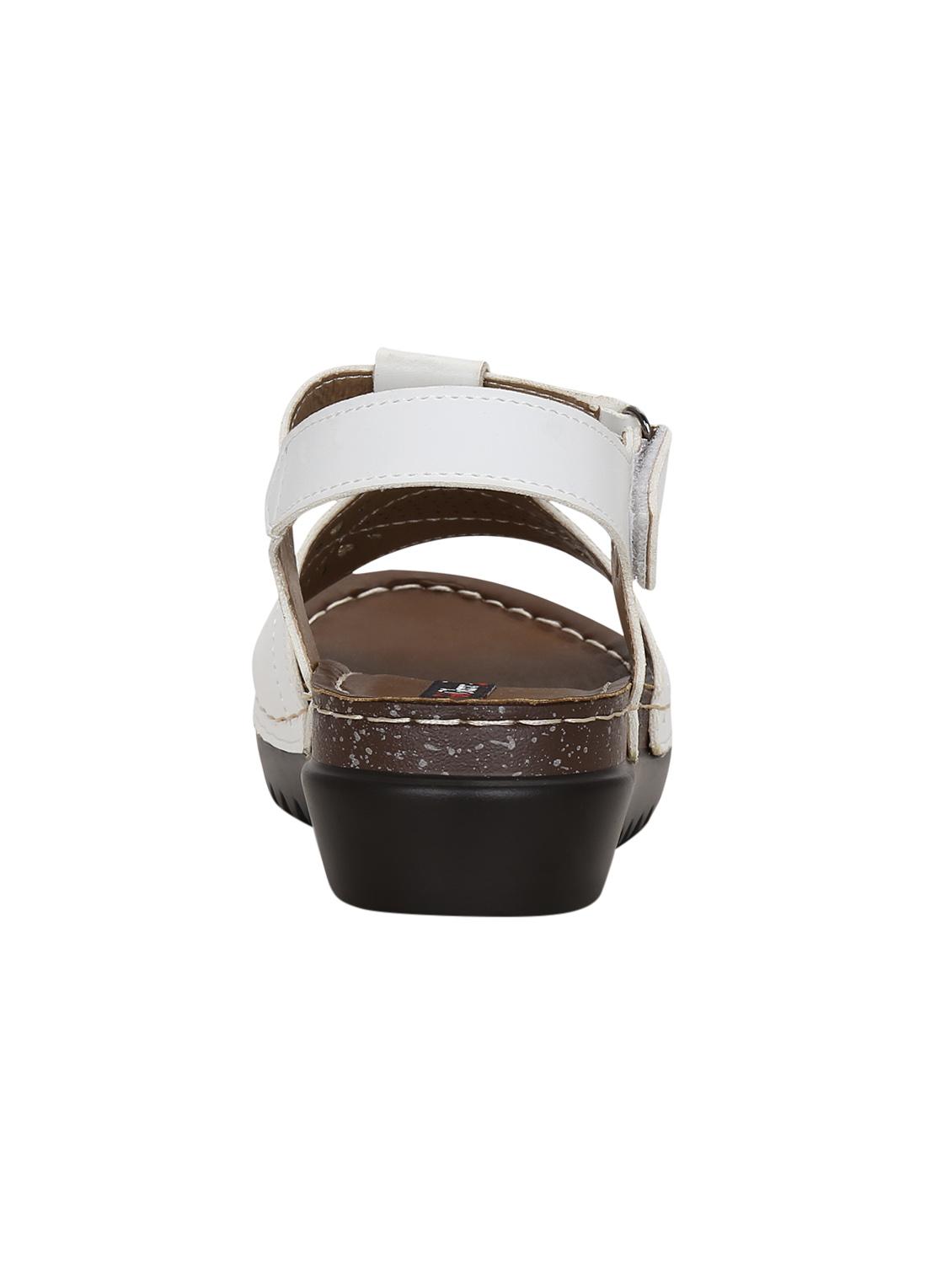 white ankle strap sandals - 14457869 - Zoom Image - 3