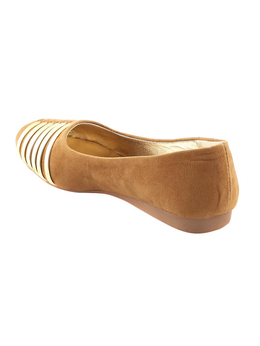 brown flat ballerina - 14459960 - Zoom Image - 3
