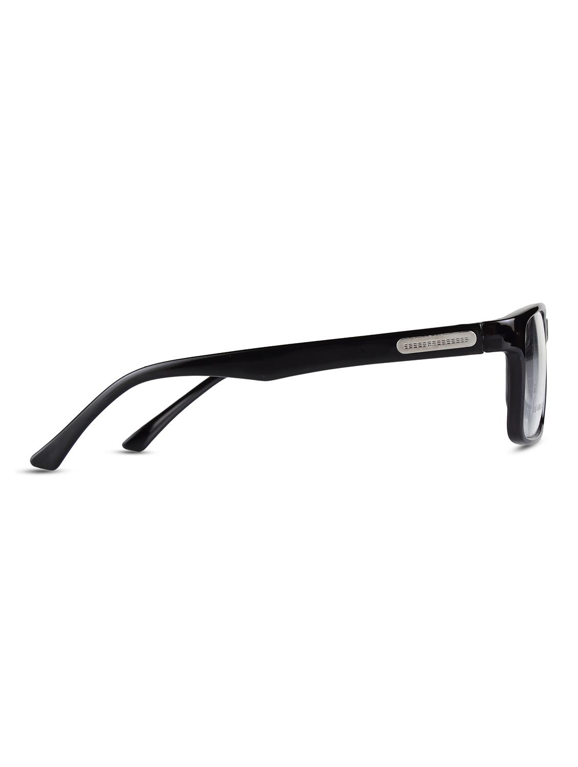 REACTR- Square Eyeglasses Premium Specs Full Frame Eyeglasses For Men (52|Clear|Rx-able|EL121-C1) - 14463999 - Zoom Image - 3