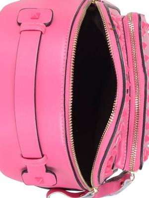 pink leatherette regular handbag - 14464183 - Standard Image - 3