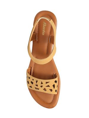 beige back strap sandal - 14464565 - Standard Image - 3