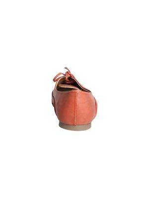 pink leatherette laceup casual shoes - 14464608 - Standard Image - 3
