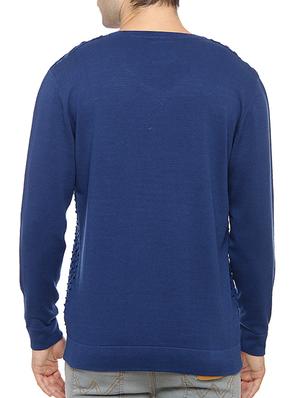 blue acrylic pullover - 14467868 - Standard Image - 3