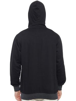 black polyester printed sweatshirt - 14467876 - Standard Image - 3