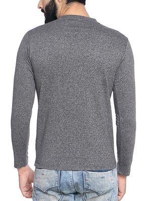 grey cotton pocket t-shirt - 14467908 - Standard Image - 3