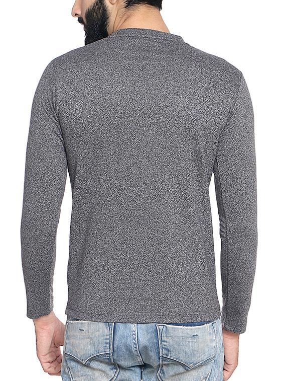 grey cotton pocket t-shirt - 14467908 - Zoom Image - 3
