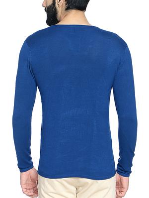 blue cotton t-shirt - 14467911 - Standard Image - 3