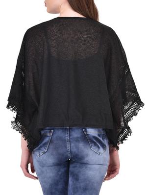 black kaftan top - 14468211 - Standard Image - 3