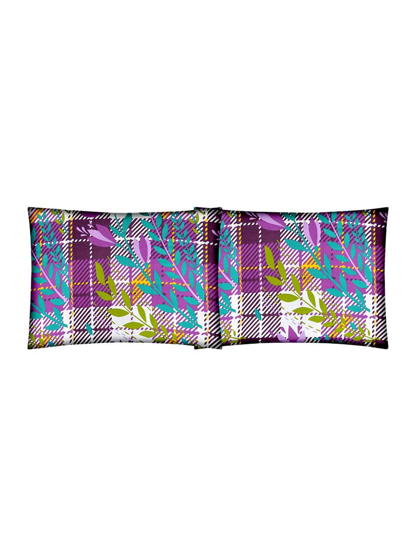 Cotton Double Bedsheet with 2 Pillow Covers - 14469057 - Zoom Image - 3