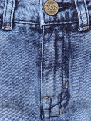 light blue denim shorts - 14472880 - Standard Image - 3