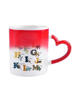 ENGLISH ALPABATES WITH CHARATER Printed Color Changing Magic Mug - 14472980 - Standard Image - 3