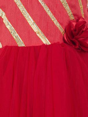 red net frock - 14473405 - Standard Image - 3