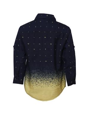 blue cotton shirt - 14474185 - Standard Image - 3