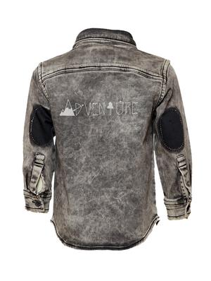 grey denim shirt - 14474194 - Standard Image - 3