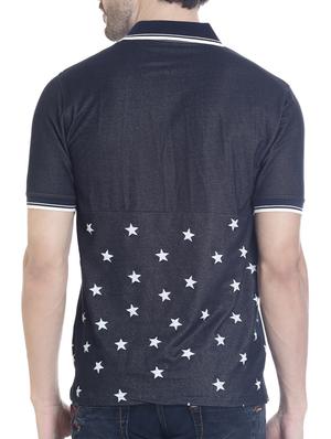 black cotton pocket t-shirt - 14477671 - Standard Image - 3