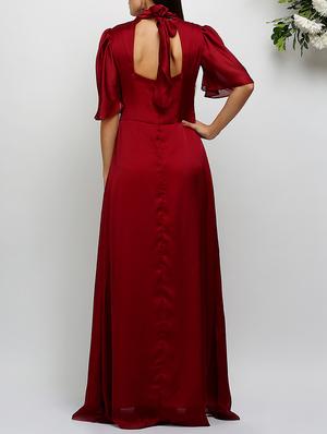 knotted back maxi dress - 14478496 - Standard Image - 3
