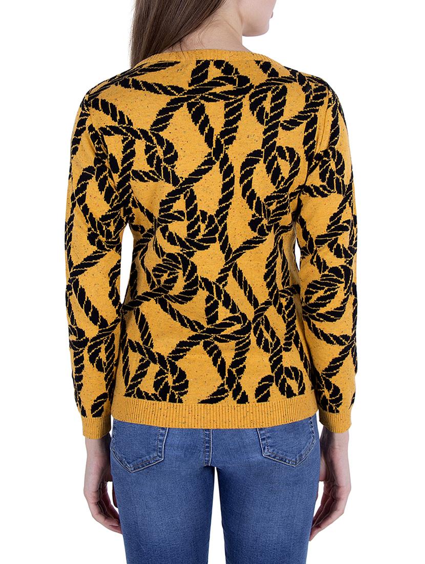 Yellow printed pullover - 14478705 - Zoom Image - 3