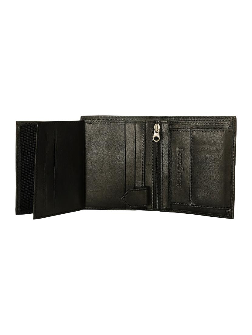black leather wallet - 14479255 - Zoom Image - 3