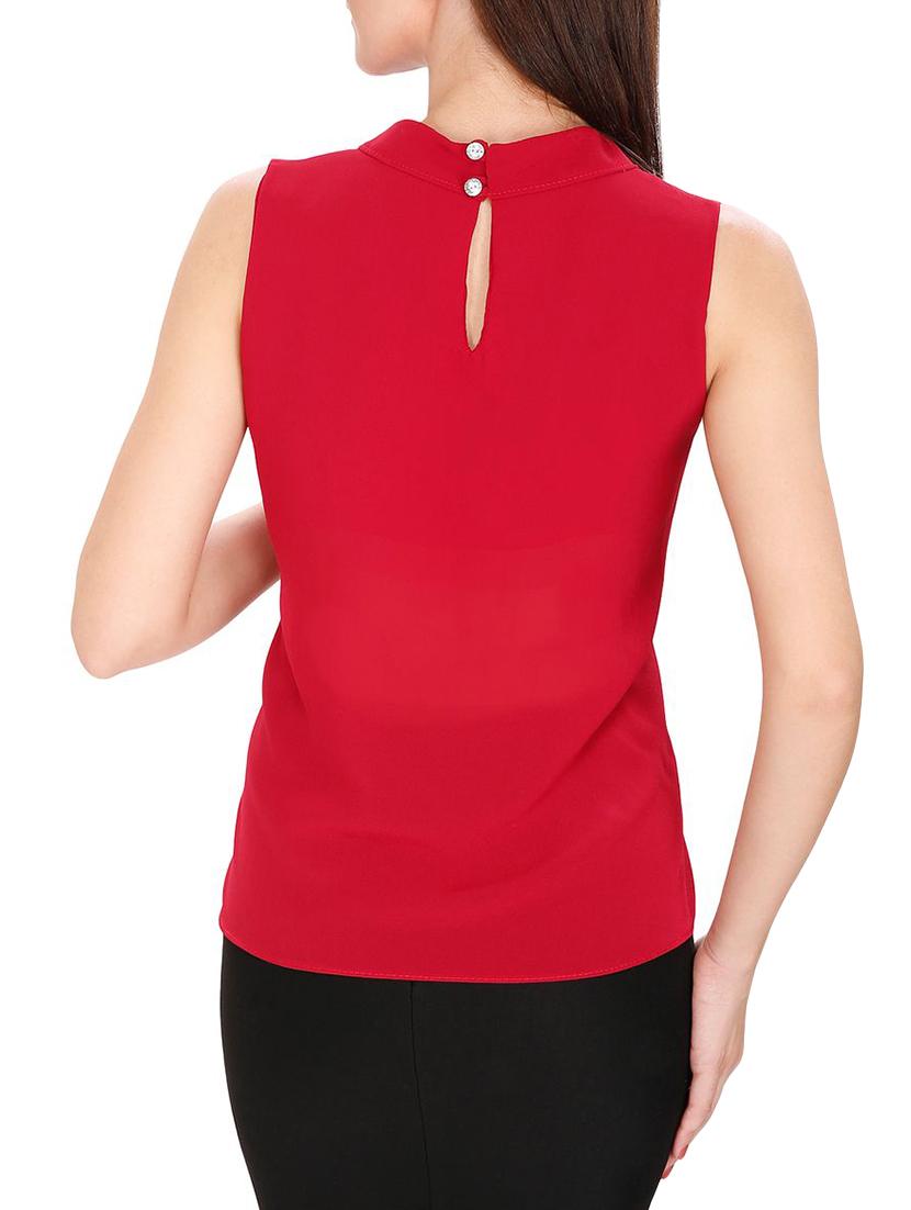 maroon layered top - 14479573 - Zoom Image - 3