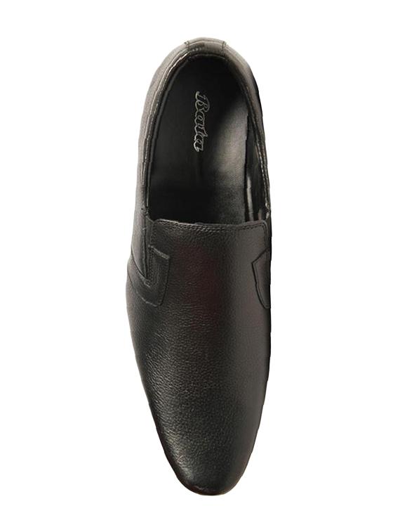 black Leather formal slip on - 14482106 - Zoom Image - 3