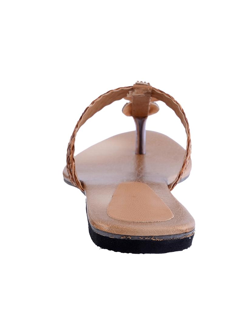 brown toe separator sandal - 14482703 - Zoom Image - 3