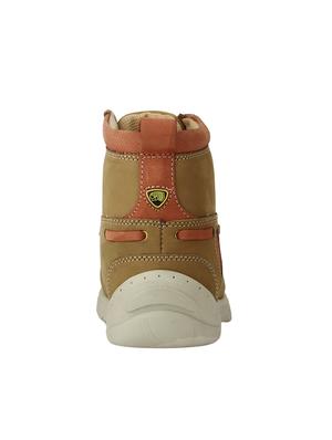 brown Leather low ankle boot - 14483894 - Standard Image - 3