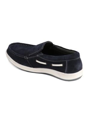 blue suede casual slipon - 14483895 - Standard Image - 3