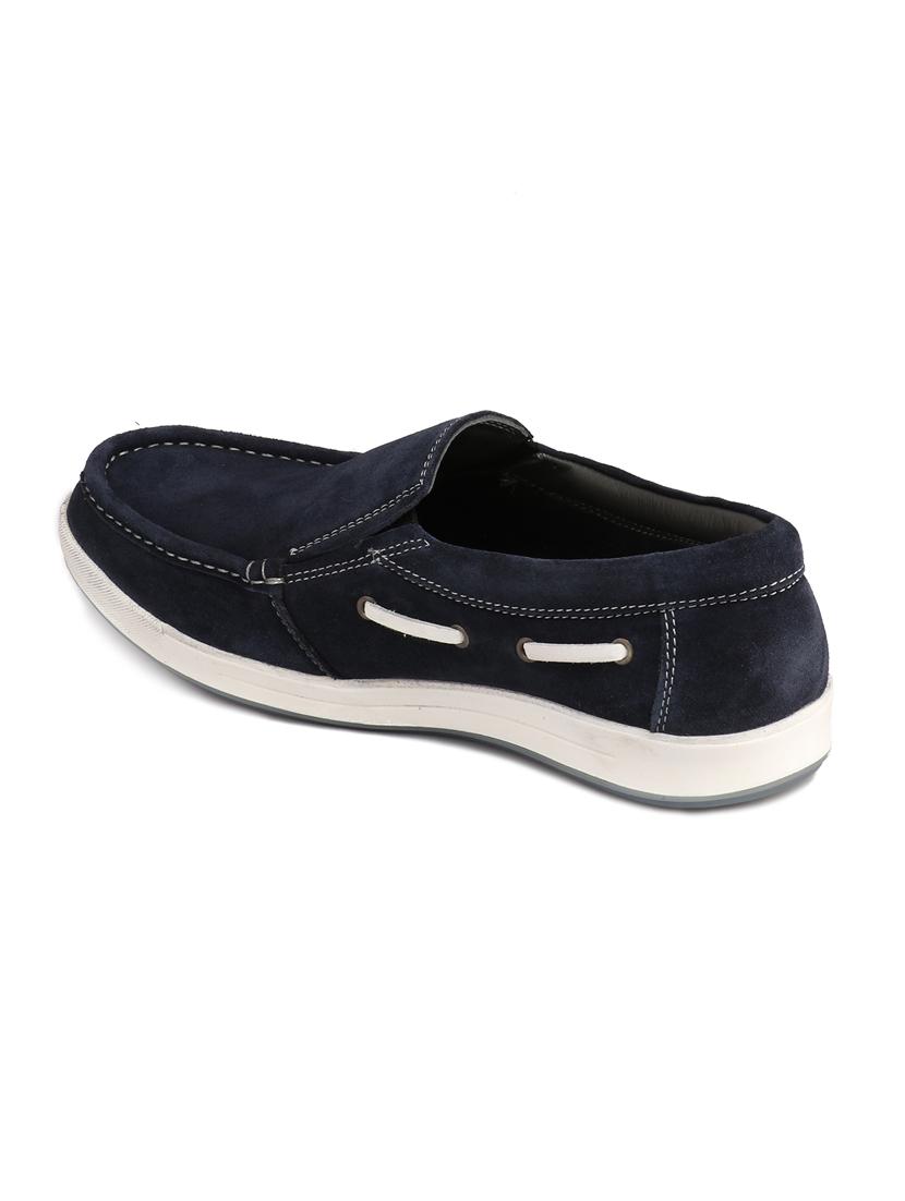 blue suede casual slipon - 14483895 - Zoom Image - 3