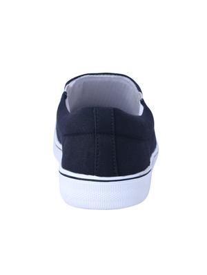 black canvas casual slipon - 14486537 - Standard Image - 3