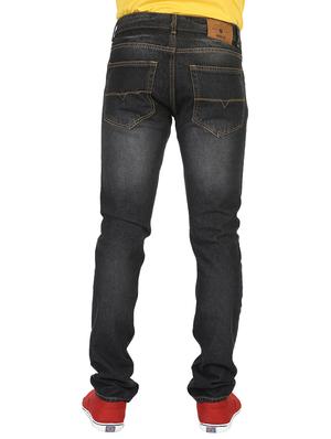 black denim washed jeans - 14486819 - Standard Image - 3
