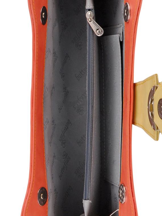 pink leatherette clutch - 14488250 - Zoom Image - 3