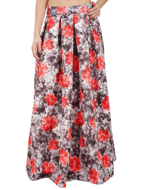 multicolored pleated skirt - 14490880 - Standard Image - 1