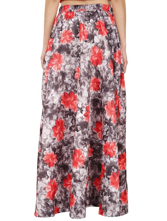 multicolored pleated skirt - 14490880 - Zoom Image - 3