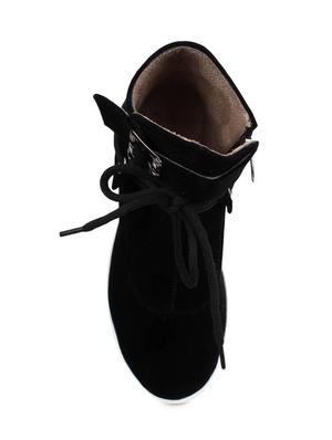black suede ankle boot - 14492496 - Standard Image - 3
