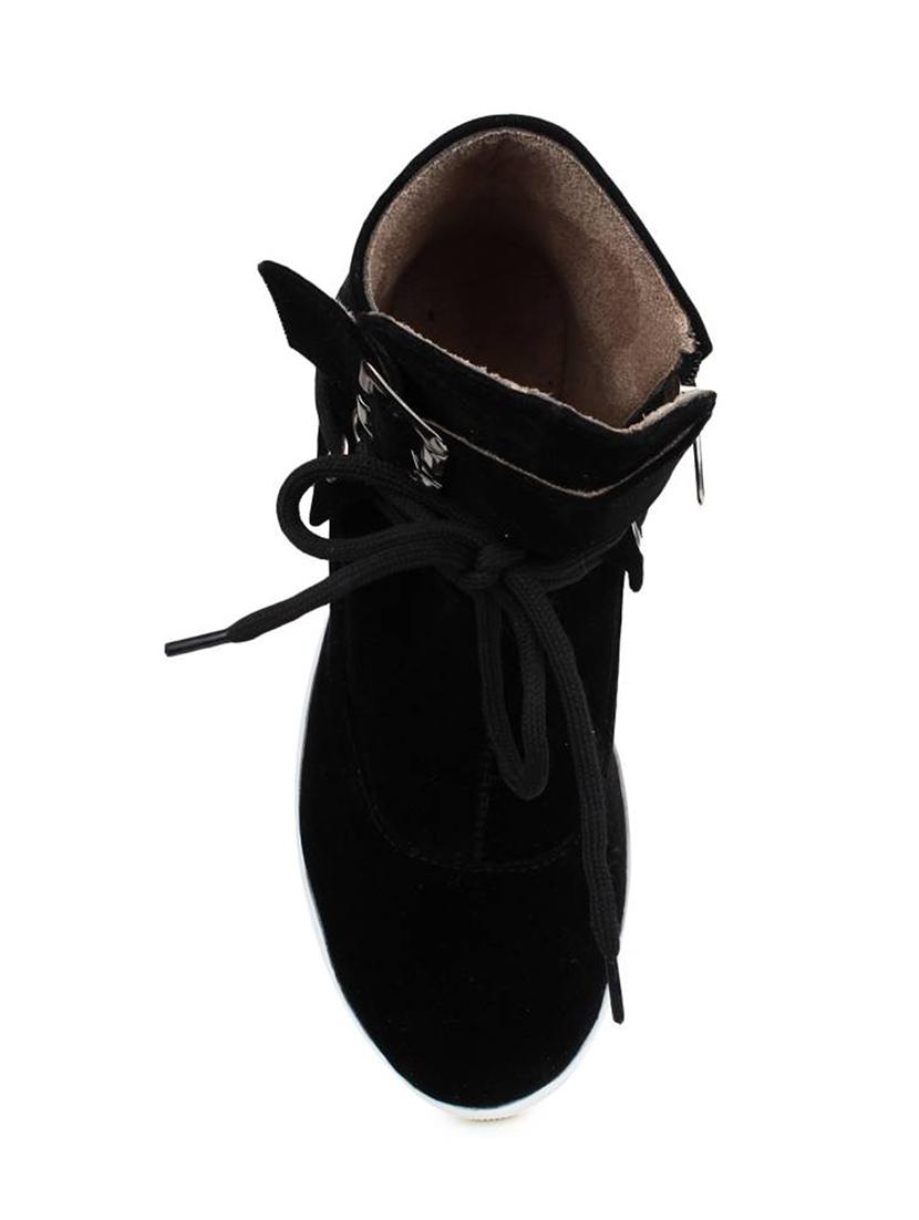black suede ankle boot - 14492496 - Zoom Image - 3