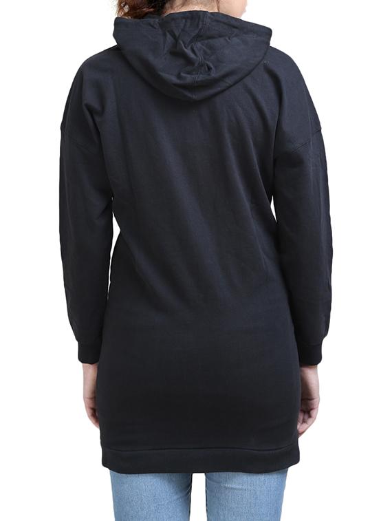 dark blue cotton sweatshirt - 14495140 - Zoom Image - 3