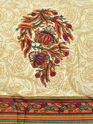 100% Cotton Jaipuri Single Quilt - 14495390 - Standard Image - 3