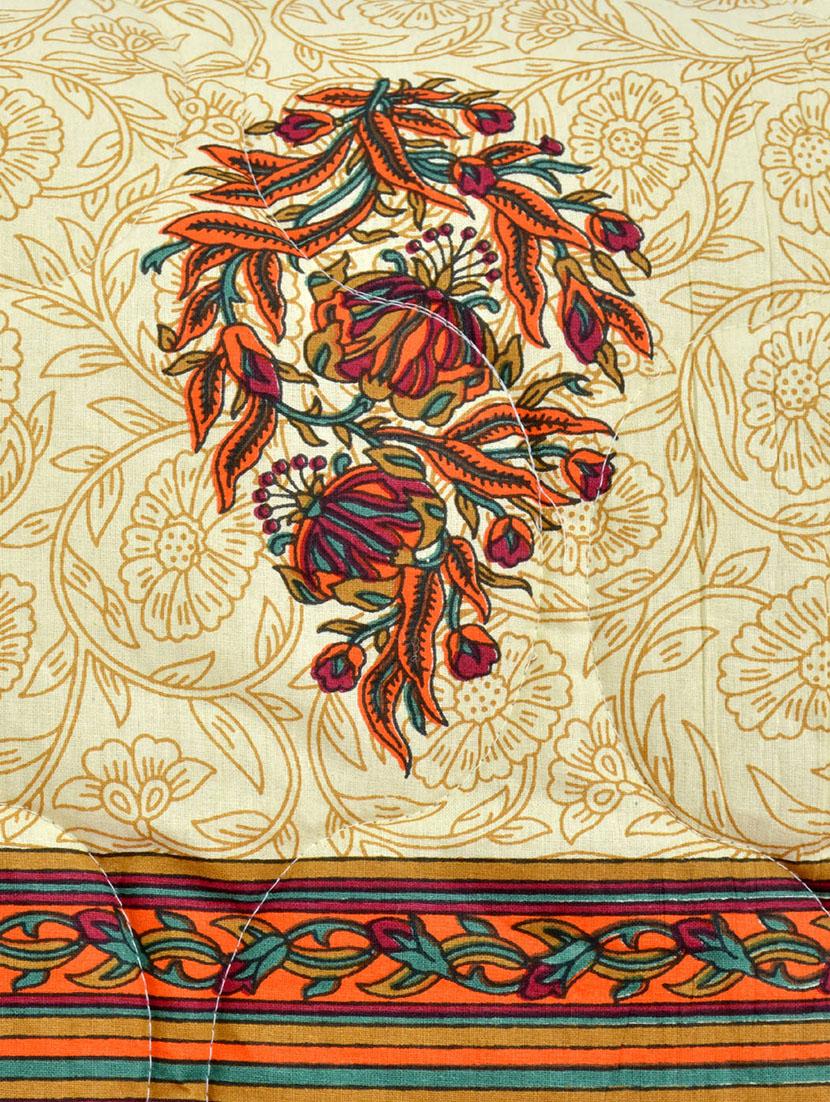 100% Cotton Jaipuri Single Quilt - 14495390 - Zoom Image - 3