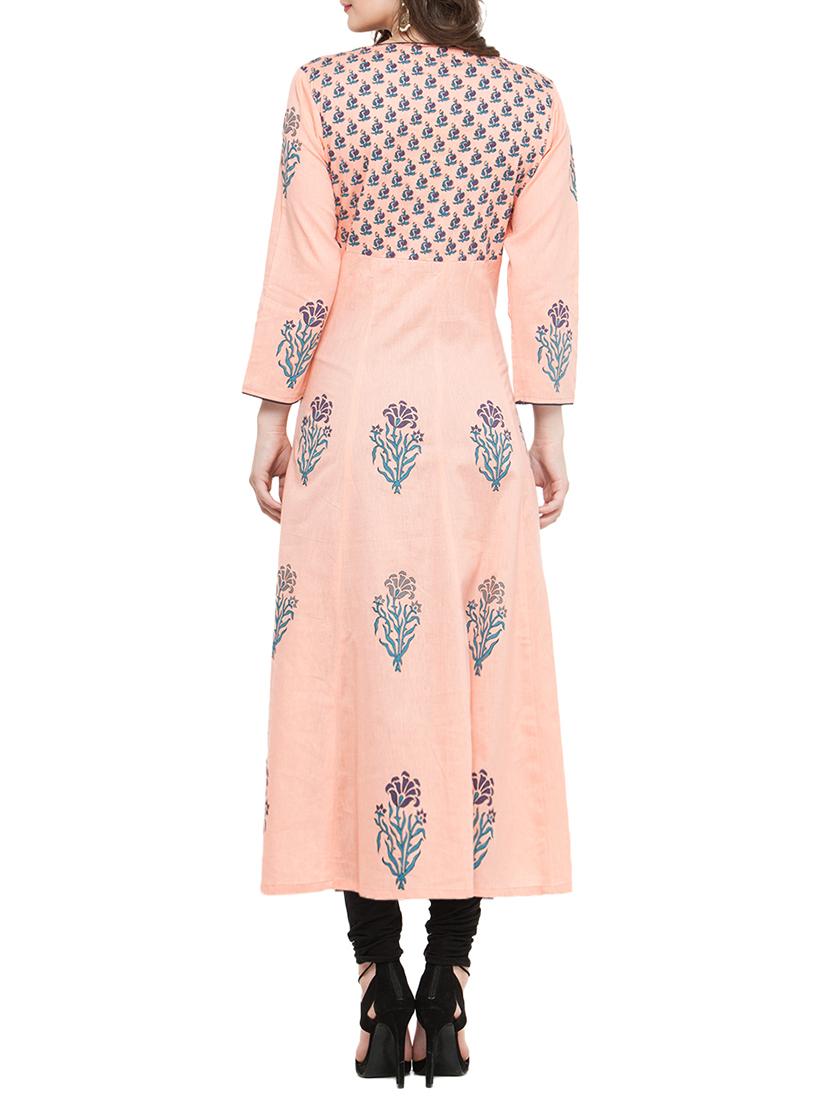 angrakha printed kurta - 14495452 - Zoom Image - 3